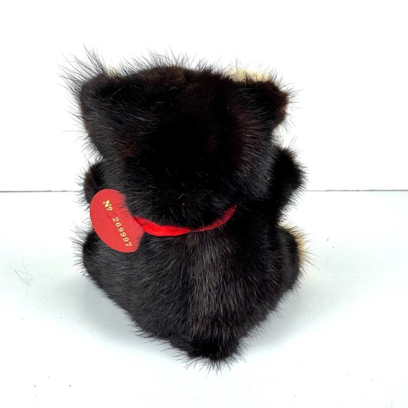 NEW Vintage 6” Rare Bear Breed Third Generation 1982 Mink Fur Bear Collectible - Picture 4 of 11